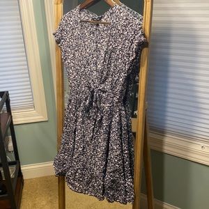 Summer dress front tie